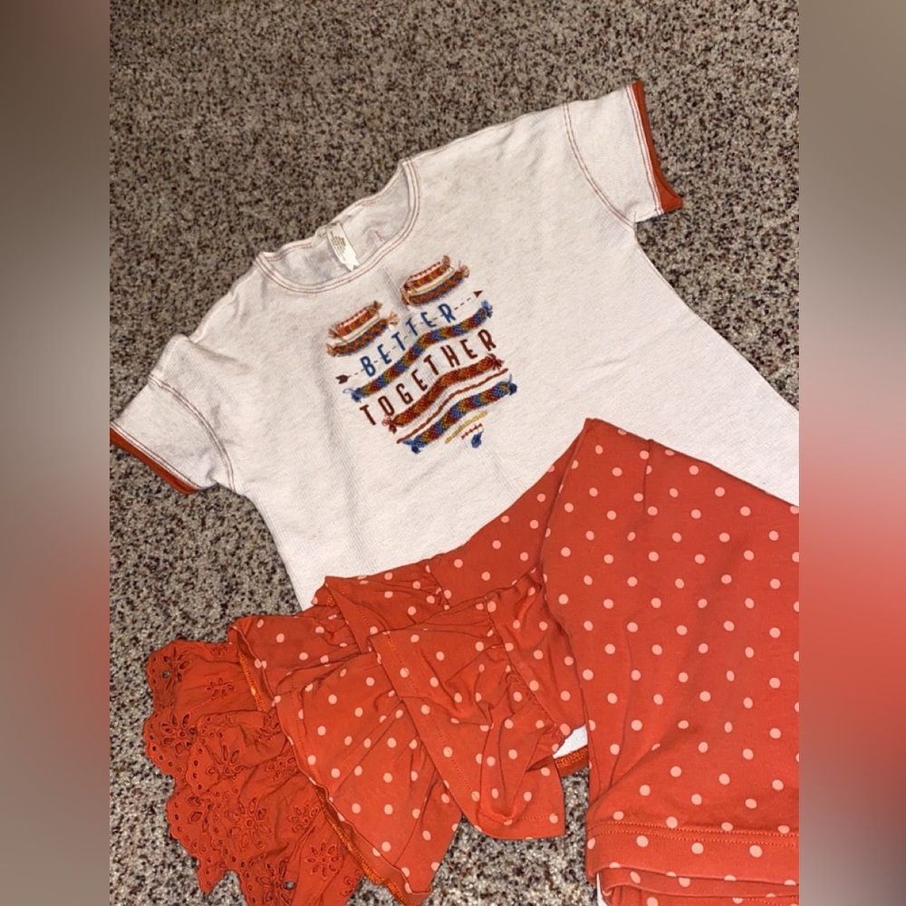 Matilda Jane Better Together Tee & Matilda Jane Dot Your I’s Bennys